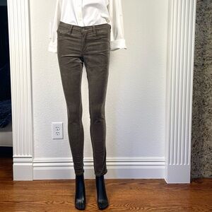 Rag & Bone Green Skinny Pants Sleek Fit